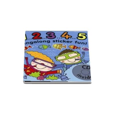 1 2 3 4 5 Singalong Sticker Book with CD