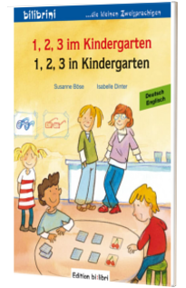 1, 2, 3 im Kindergarten. Kinderbuch Deutsch-Englisch