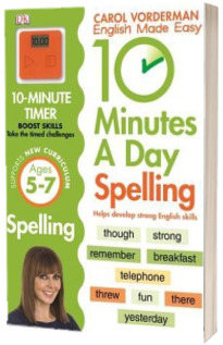 10 Minutes A Day Spelling Ages 5-7 Key Stage 1