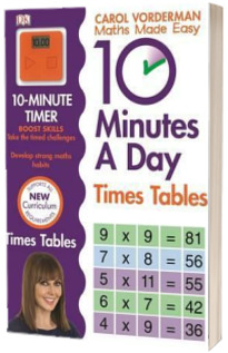 10 Minutes A Day Times Tables