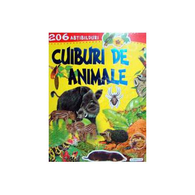 206 abtibilduri. Cuiburi de animale