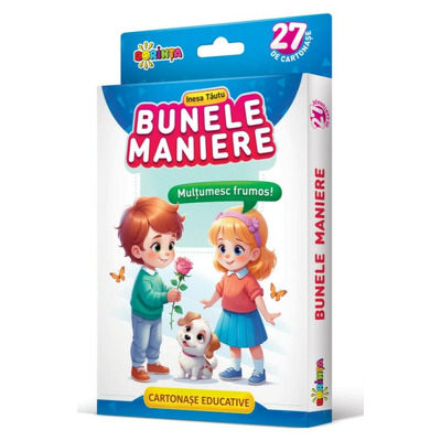 27 de cartonase educative. Bunele maniere