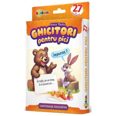 27 de cartonase. Ghicitori pentru pici