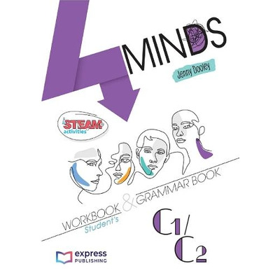 4 Minds C1/C2 Workbook and Grammar Book Students
