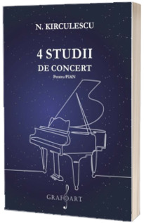 4 studii de concert pentru pian