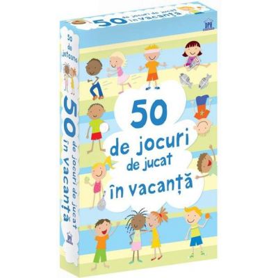 50 de jocuri de jucat in vacanta - Jetoane (Contine 50 de jocuri)