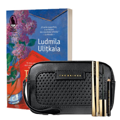 Summer KIT - Trupul sufletului si Set Mascara Infinito Extra Black, 11 ml + Creion Kajal Negru, 0.8 g + Portfard