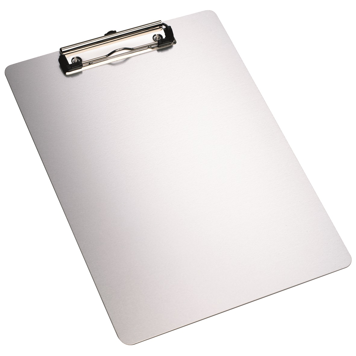 Clipboard simplu A4, din aluminiu, Alco - argintiu