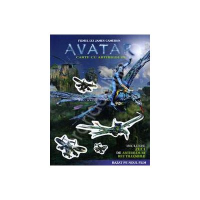Avatar. Carte cu abtibilduri reutilizabile