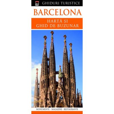 Barcelona - harta si ghid de buzunar