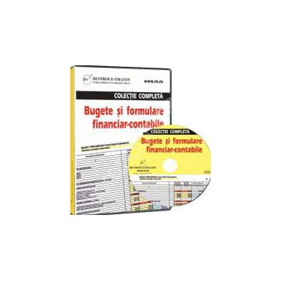 CD - Colectie completa Bugete si formulare financiar - contabile