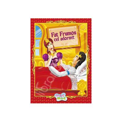 Carte de colorat cu audio book. Fat Frumos cel Adormit