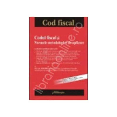 Codul fiscal actualizat 1 februarie 2010 si normele metodologice de aplicare