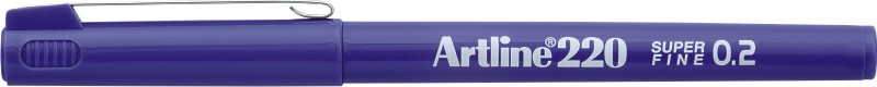 Liner Artline 220, varf fetru 0.2mm - mov