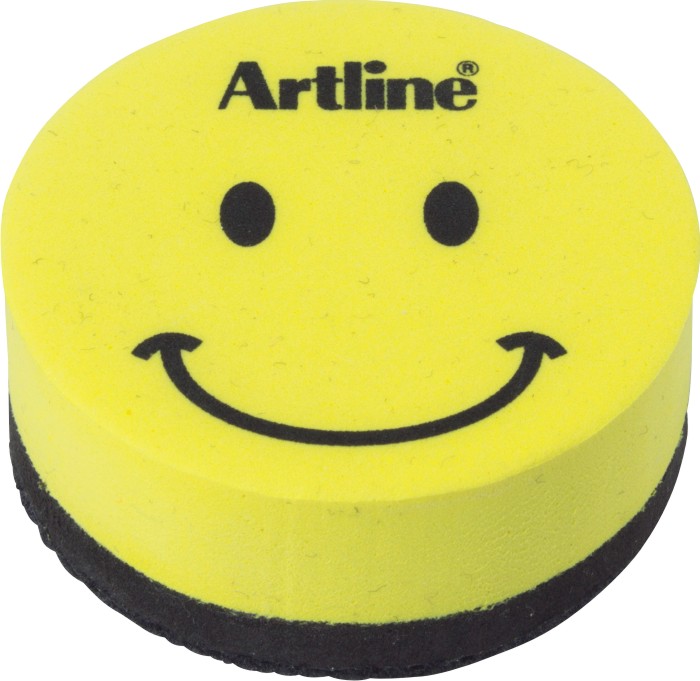 Burete magnetic, pentru table magnetice de scris - Artline Smiley