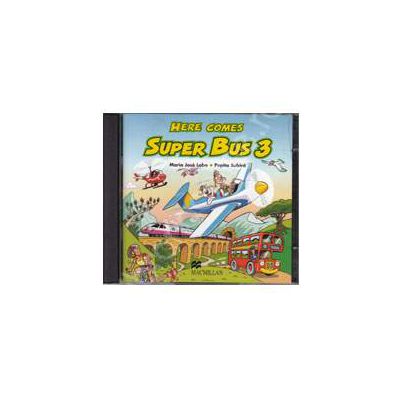 Here Comes Super Bus 3 - Elementary A2, Audio CDs (2) (Contine 2 cd-uri)