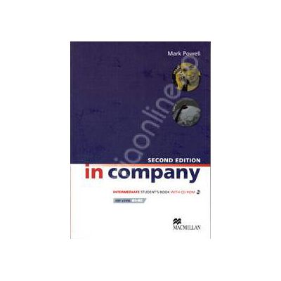 In Company Second Edition Intermediate CEF level B1-B2. Students Book with CD-ROM