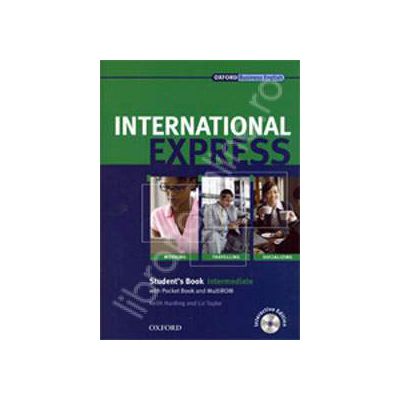 International Express Interactive Intermediate Students Book with MultiROM & DVD