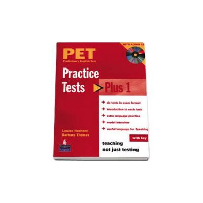 Practice Tests Plus PET 1 with key and audio CD pack