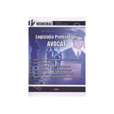 Legislatia profesiei de avocat