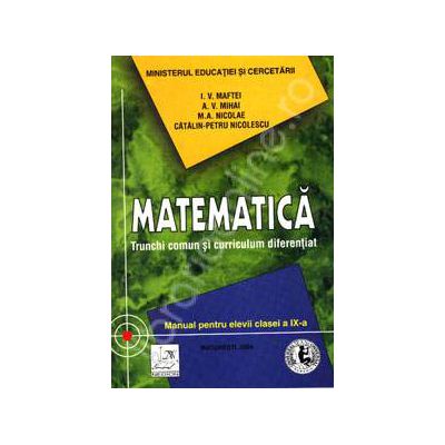 Matematica manual clasa a IX-a