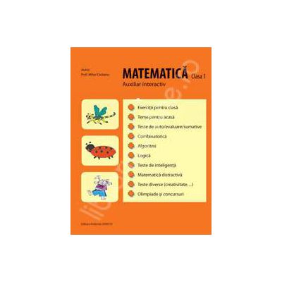 Matematica pentru clasa 1. Auxiliar interactiv