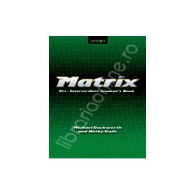 Matrix Pre-Intermediate Teachers Book
