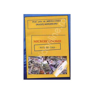 Microeconomie - Note de curs -