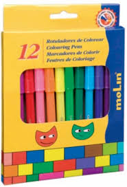 Carioca, 12 culori/set, MOLIN Color Plus