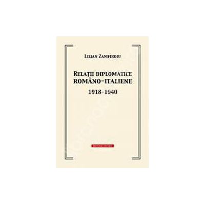 Relatii diplomatice romano-italiene 1918-1940