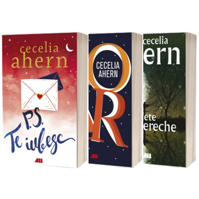 Serie de autor Cecilia Ahern - P.S. Te iubesc, ROAR si Suflete pereche (set de 3 carti)