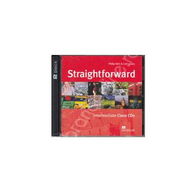 Straightforward Intermediate B1, Class Audio CDs (Contine 2 cd-uri)