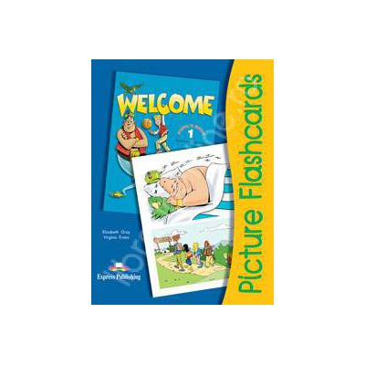 Welcome 1 flashcards. Picture flashcards, limba engleza Welcome 1