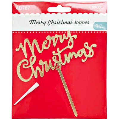 Accesorii craft - AD787 Merry Christmas topper