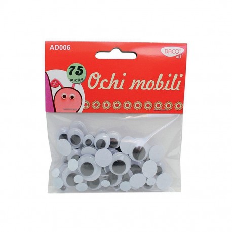 Accesorii craft - ochi mobili, Daco