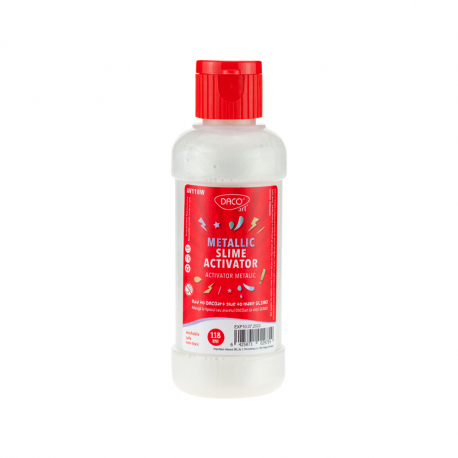 Activator slime metalic alb 118 ml, Daco