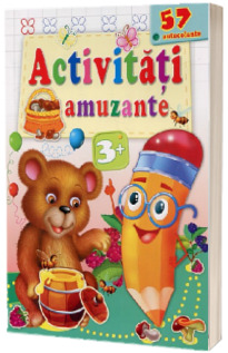 Activitati amuzante. 57 autocolante. 3 ani