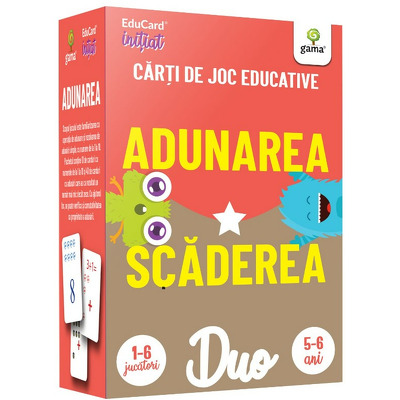 Adunarea - Scaderea. DuoCard