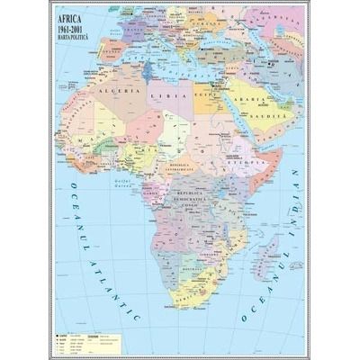 Africa. Harta politica 1000x1400 mm
