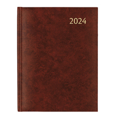 Agenda 2024, 21x27cm,7zile/2pag(128pag), PLAN-A-WEEK - Florence bordeaux