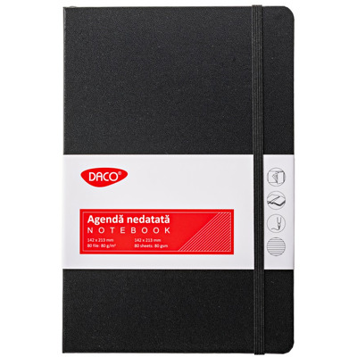 Agenda A5 nedatata cu 80 file