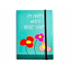 Agenda tip notes velin A5, 80 file, model Floricele, Arhi Design
