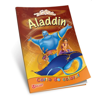 Aladin. Carte de colorat