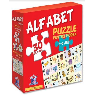 Alfabet - Puzzle pentru podea