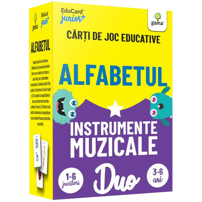 Alfabetul - Instrumente muzicale. DuoCard