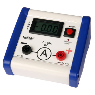 Ampermetru electronic de cc cu afisaj digital 10 A