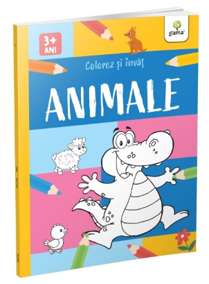 Animale (carte de colorat)