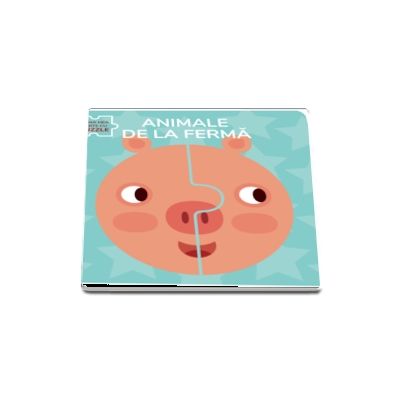 Animale de la ferma. Prima mea carte cu puzzle