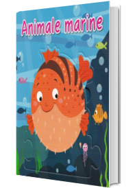 Animale marine. Carte puzzle
