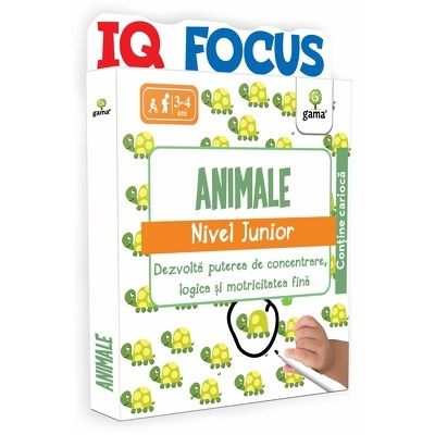 Animale. Nivel Junior - IQ FOCUS